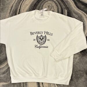 New Victoria’s Secret PINK sweatshirt Beverly Hills NWT